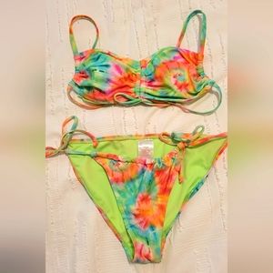 Bikini Tie dye Swimsuit (Medium 7-9)